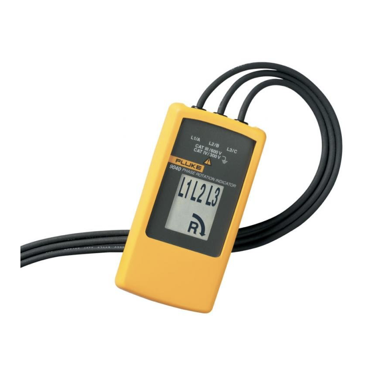 Fluke 9040 - wskaźnik kolejności faz