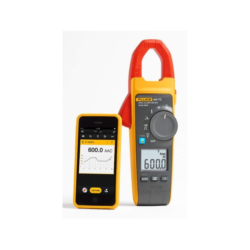 Fluke 902 FC miernik cęgowy True-rms do instalacji HVAC