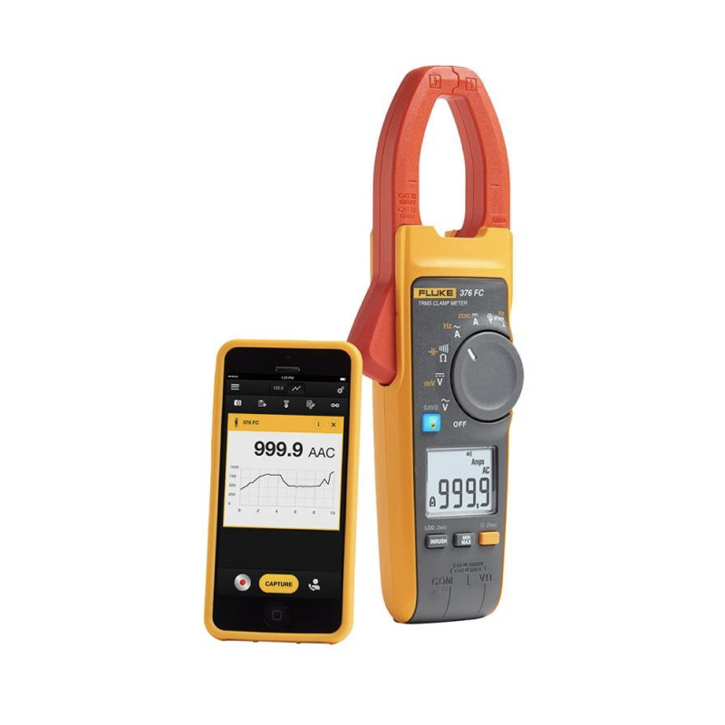 Fluke 376 FC - Miernik cęgowy prawdziwej wartości RMS AC/DC z sondą iFlex®