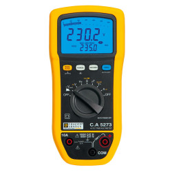 Chauvin Arnoux C.A 5273 – multimetr cyfrowy TRMS, True RMS, IP54, CAT