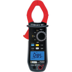 Chauvin Arnoux F203 – kompaktowy miernik cęgowy TRMS do 600 A, CAT IV