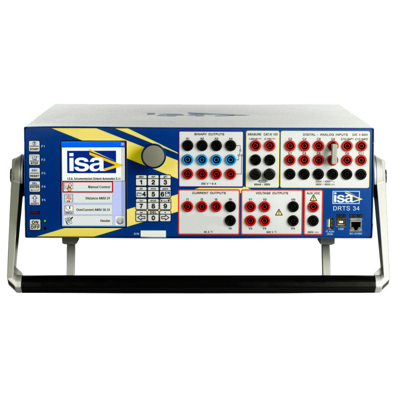 Doble DRTS 34 – automatyczny tester zabezpieczeń 3I/4U, IEC 61850